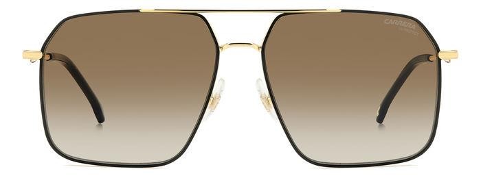 Sonnenbrillen Carrera 333/S 206763 (2M2 86) farbe black gold form navigator gläser black brown green antireflex