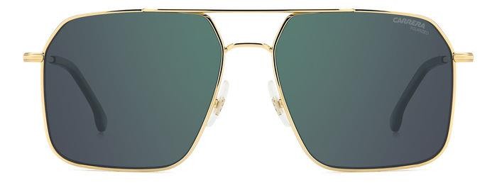 Sonnenbrillen Carrera 333/S 206763 (J5G Q3) farbe gold form navigator gläser greengrey sp pz hight contrast