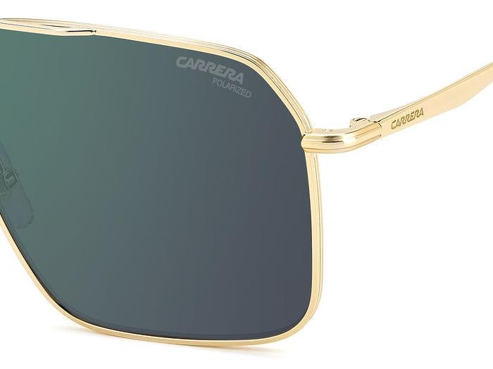 Sonnenbrillen Carrera 333/S 206763 (J5G Q3) farbe gold form navigator gläser greengrey sp pz hight contrast
