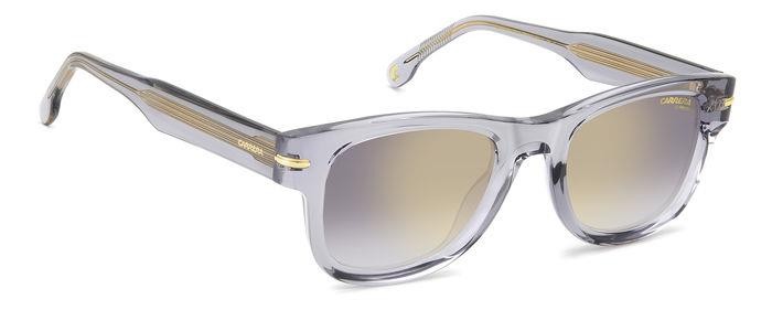 Sonnenbrillen Carrera 330/S 206766 (KB7 FQ) farbe grey form rechteckig gläser grey shaded gold mirror