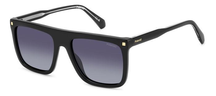 Sonnenbrillen Polaroid Pld 4166/S 206779 (807 WJ) farbe black form quadratisch gläser grey shaded polarized