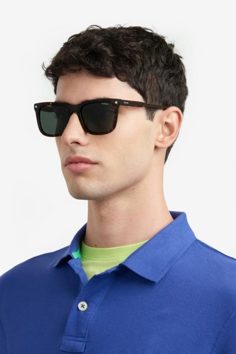 Sunglasses Polaroid Pld 4167/S 206780 (086 UC) color havana shape square lenses green polarized