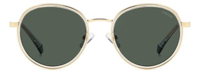 Sunglasses Polaroid Pld 4173/G 206794 (PEF UC) color gold green shape pantos lenses green polarized