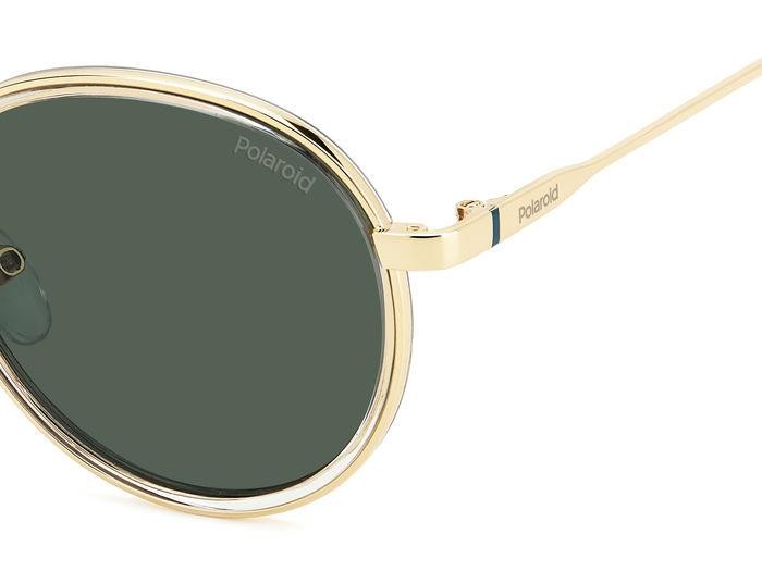 Sunglasses Polaroid Pld 4173/G 206794 (PEF UC) color gold green shape pantos lenses green polarized