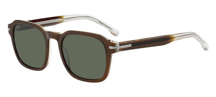 Occhiali da sole Hugo Boss 1627/S 206802 (09Q QT) colore brown forma quadrato lenti green