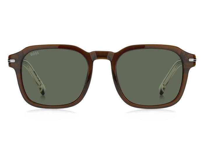 Occhiali da sole Hugo Boss 1627/S 206802 (09Q QT) colore brown forma quadrato lenti green