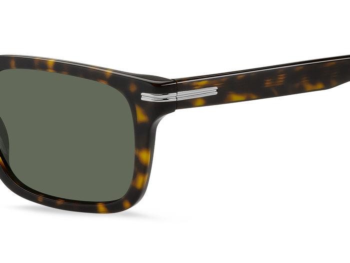 Sonnenbrillen Hugo Boss 1628/S 206803 (086 QT) farbe havana form rechteckig gläser green