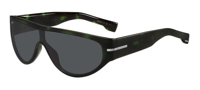 Sonnenbrillen Hugo Boss 1623/S 206807 (XGW IR) farbe green havana form maske gläser grey