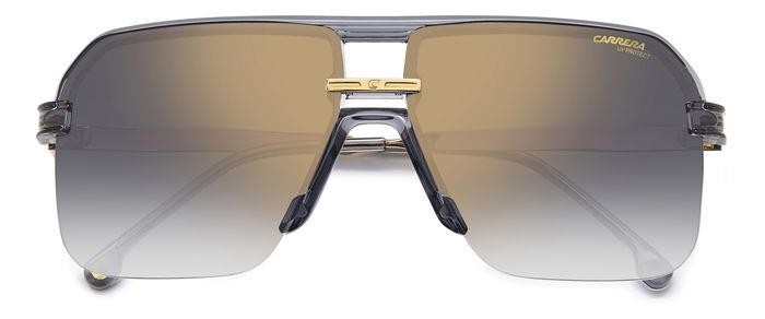 Sonnenbrillen Carrera 1066/S 206823 (KB7 FQ) farbe grey form navigator gläser grey shaded gold mirror