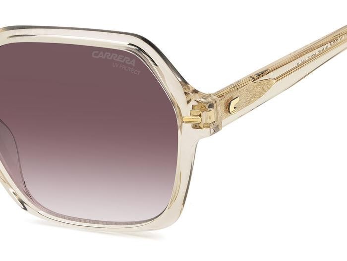 Sonnenbrillen Carrera 3026/S 206824 (HAM 3X) farbe champagne form geometrisch gläser pink doubleshade