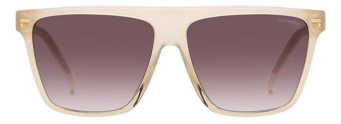 Sonnenbrillen Carrera 3027/S 206825 (SZJ 3X) farbe ivory form quadratisch gläser pink doubleshade