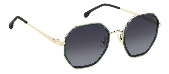 Sonnenbrillen Carrera 3029/S 206826 (6AK 9O) farbe green horn form geometrisch gläser dark grey shaded