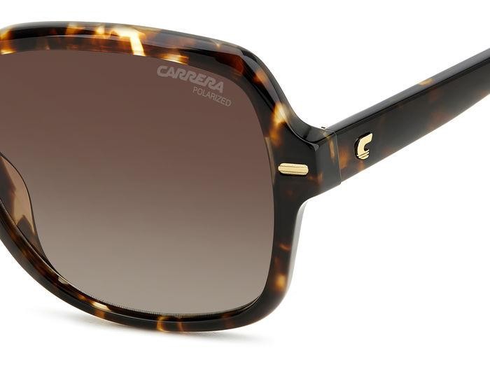 Sonnenbrillen Carrera 3028/S 206827 (WR9 LA) farbe brown havana form quadratisch gläser brown shaded polarized
