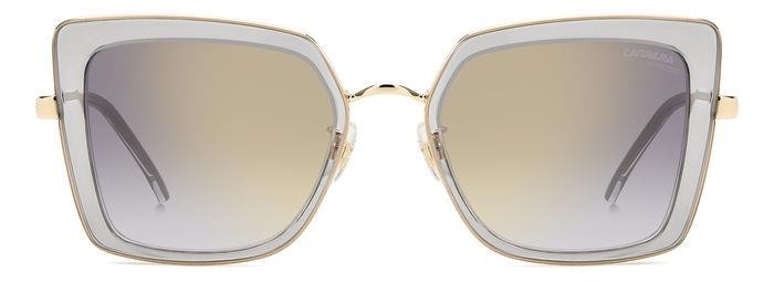 Sonnenbrillen Carrera 3031/S 206828 (KB7 FQ) farbe grey form schmetterling gläser grey shaded gold mirror