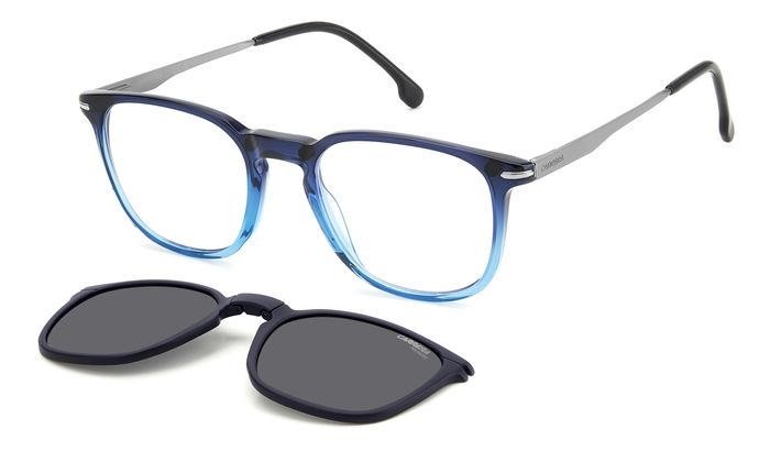 Occhiali da vista Carrera Ca 332/CS 206830 (PJP M9) colore blue forma quadrato lenti grey polarized