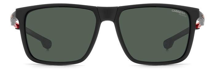 Brillen Carrera Ca 4020/CS 206831 (BLX UC) farbe matte black red form rechteckig gläser green polarized