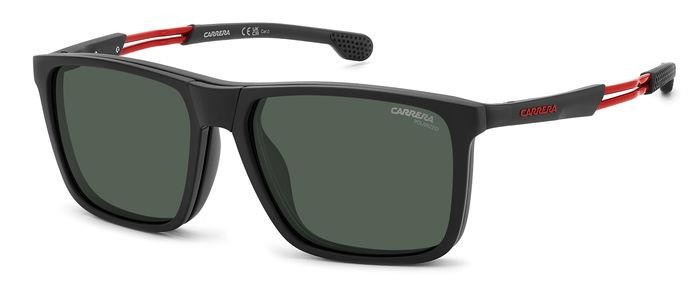Brillen Carrera Ca 4020/CS 206831 (BLX UC) farbe matte black red form rechteckig gläser green polarized