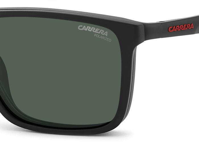 Brillen Carrera Ca 4020/CS 206831 (BLX UC) farbe matte black red form rechteckig gläser green polarized