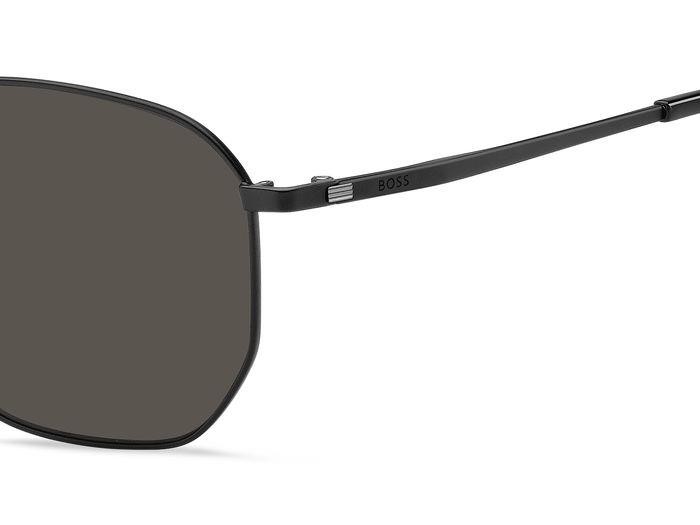 Sonnenbrillen Hugo Boss 1673/F 206835 (003 IR) farbe matte black form geometrisch gläser grey