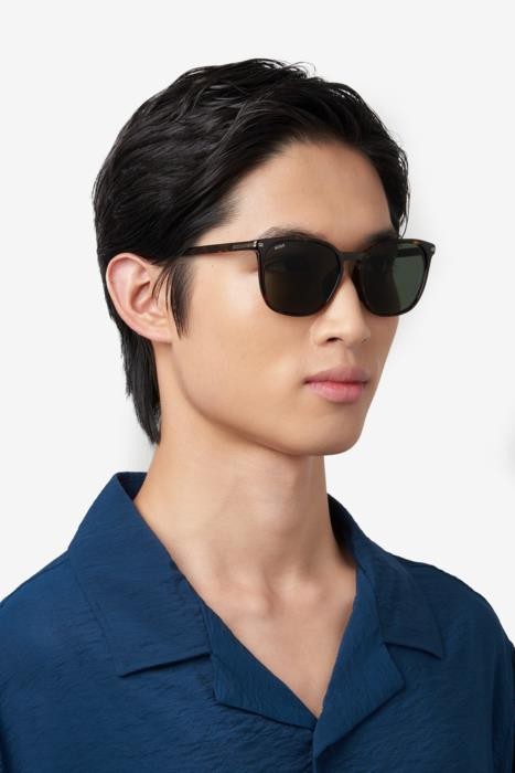 Sonnenbrillen Hugo Boss 1668/F 206836 (086 QT) farbe havana form quadratisch gläser green