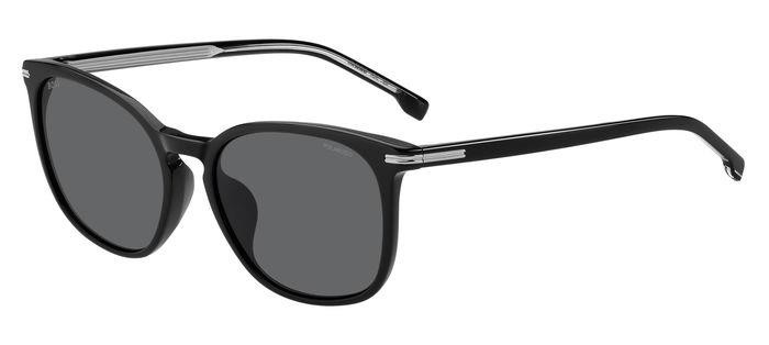 Sonnenbrillen Hugo Boss 1668/F 206836 (807 M9) farbe black form quadratisch gläser grey polarized