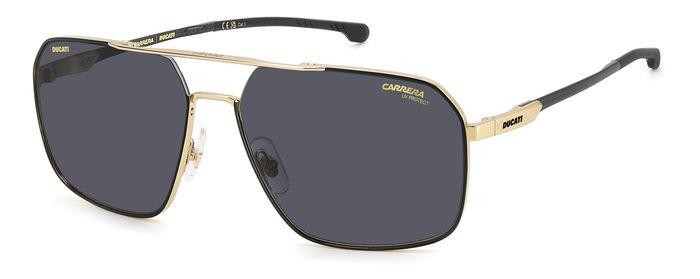 Sonnenbrillen Carrera Ducati Carduc 038/S 206891 (RHL 2K) farbe gold black_ form navigator gläser grey antireflex