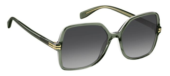 Sonnenbrillen Marc Jacobs Mj 1105/S 206892 (B59 9O) farbe green crystal form quadratisch gläser dark grey shaded