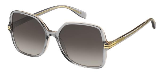 Sonnenbrillen Marc Jacobs Mj 1105/S 206892 (YQL HA) farbe grey beige form quadratisch gläser brown shaded