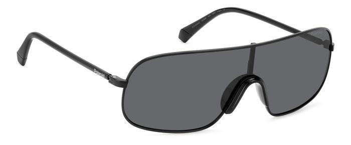 Sonnenbrillen Polaroid Pld 6222/S 206894 (003 M9) farbe matte black form maske gläser grey polarized