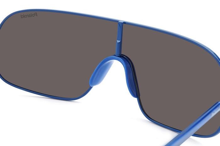 Sonnenbrillen Polaroid Pld 6222/S 206894 (PJP 5X) farbe blue form maske gläser blue mirror polarized