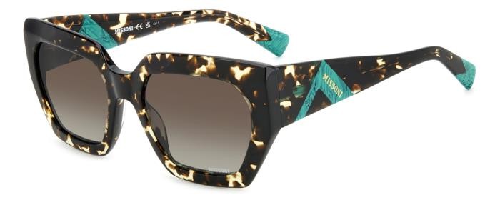 Occhiali da sole Missoni Mis 0170/S 206903 (086 HA) colore havana forma rettangolare lenti brown shaded
