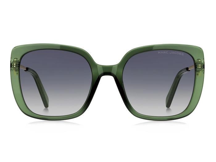Occhiali da sole Marc Jacobs 727/S 206917 (1ED GB) colore green forma quadrato lenti grey azure