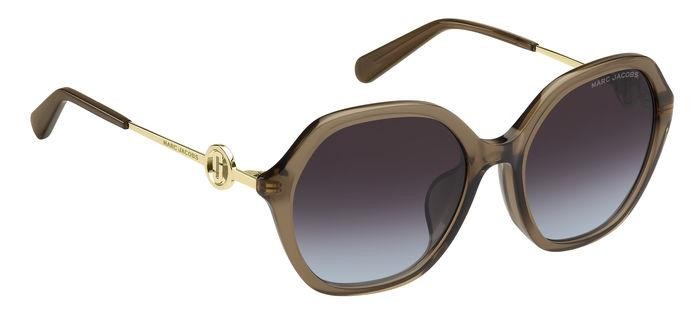 Sonnenbrillen Marc Jacobs 728/F 206918 (09Q 98) farbe brown form quadratisch gläser brown teal
