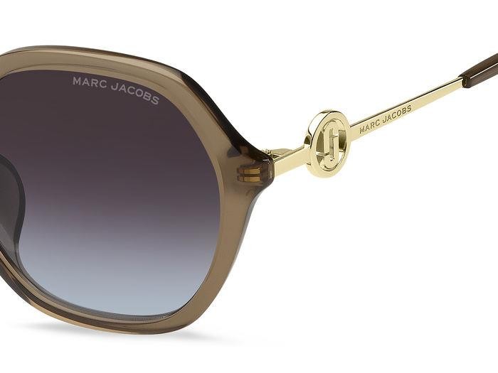 Sonnenbrillen Marc Jacobs 728/F 206918 (09Q 98) farbe brown form quadratisch gläser brown teal