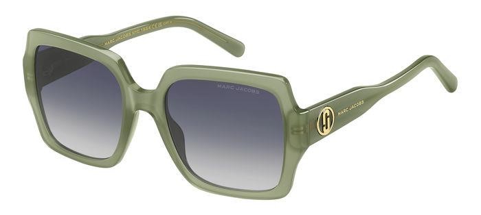 Sonnenbrillen Marc Jacobs 731/S 206921 (1ED GB) farbe green form quadratisch gläser grey azure