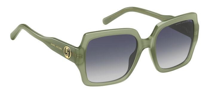 Sonnenbrillen Marc Jacobs 731/S 206921 (1ED GB) farbe green form quadratisch gläser grey azure