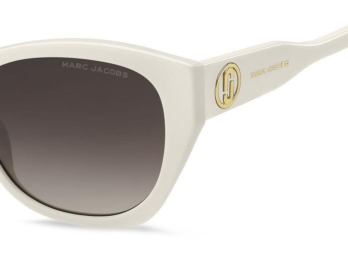 Sonnenbrillen Marc Jacobs 732/S 206922 (SZJ HA) farbe ivory form cat-eye gläser brown shaded