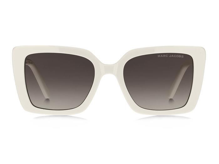 Occhiali da sole Marc Jacobs 733/S 206923 (SZJ HA) colore ivory forma quadrato lenti brown shaded