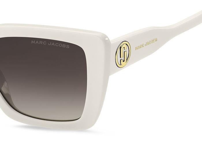 Occhiali da sole Marc Jacobs 733/S 206923 (SZJ HA) colore ivory forma quadrato lenti brown shaded