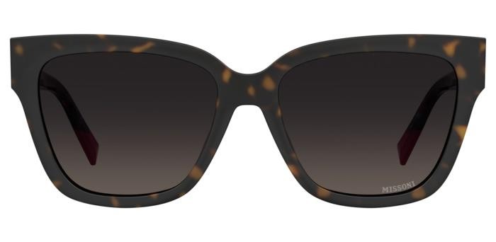 Occhiali da vista Missoni Mis 0179/CS 206928 (086 XW) colore havana forma quadrato lenti violet shaded polarized