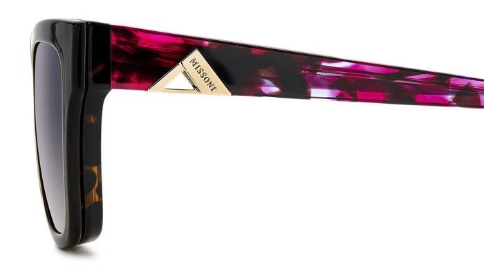 Occhiali da vista Missoni Mis 0179/CS 206928 (086 XW) colore havana forma quadrato lenti violet shaded polarized