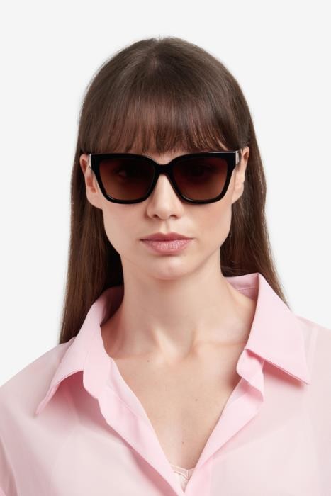 Occhiali da vista Missoni Mis 0179/CS 206928 (LHF LA) colore burgundy forma quadrato lenti brown shaded polarized