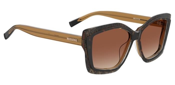 Sonnenbrillen Missoni Mis 0187/G 206929 (VH8 HA) farbe havana pattern black form schmetterling gläser brown shaded