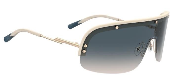 Sonnenbrillen Missoni Mis 0185/S 206930 (BGH I4) farbe matte beige gold form maske gläser blue doubleshade peach
