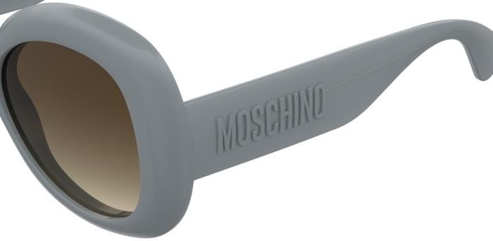 Sonnenbrillen Moschino Mos162/S 206933 (MVU HA) farbe azure form schmetterling gläser brown shaded