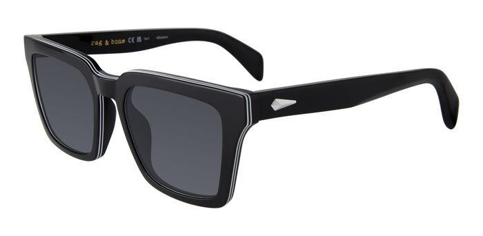 Sonnenbrillen Rag & Bone Rnb5054/S 206936 (807 IR) farbe black form quadratisch gläser grey