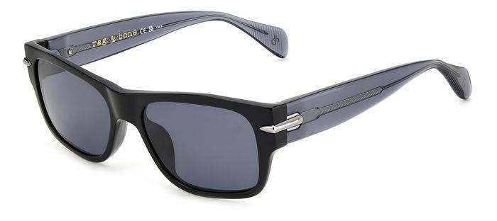 Sonnenbrillen Rag & Bone Rnb5057/S 206941 (807 IR) farbe black form quadratisch gläser grey