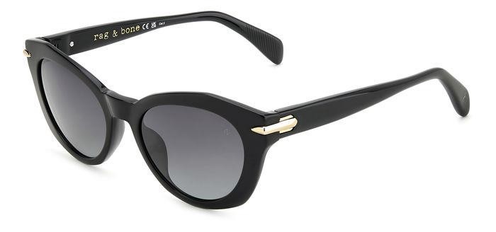 Sonnenbrillen Rag & Bone Rnb1084/S 206943 (807 9O) farbe black form quadratisch gläser dark grey shaded