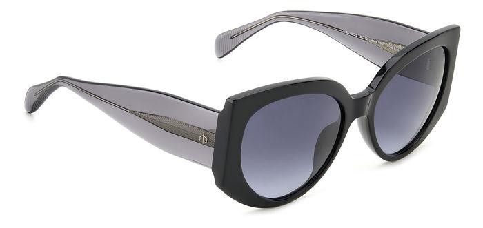Sonnenbrillen Rag & Bone Rnb1085/G 206944 (807 9O) farbe black form cat-eye gläser dark grey shaded