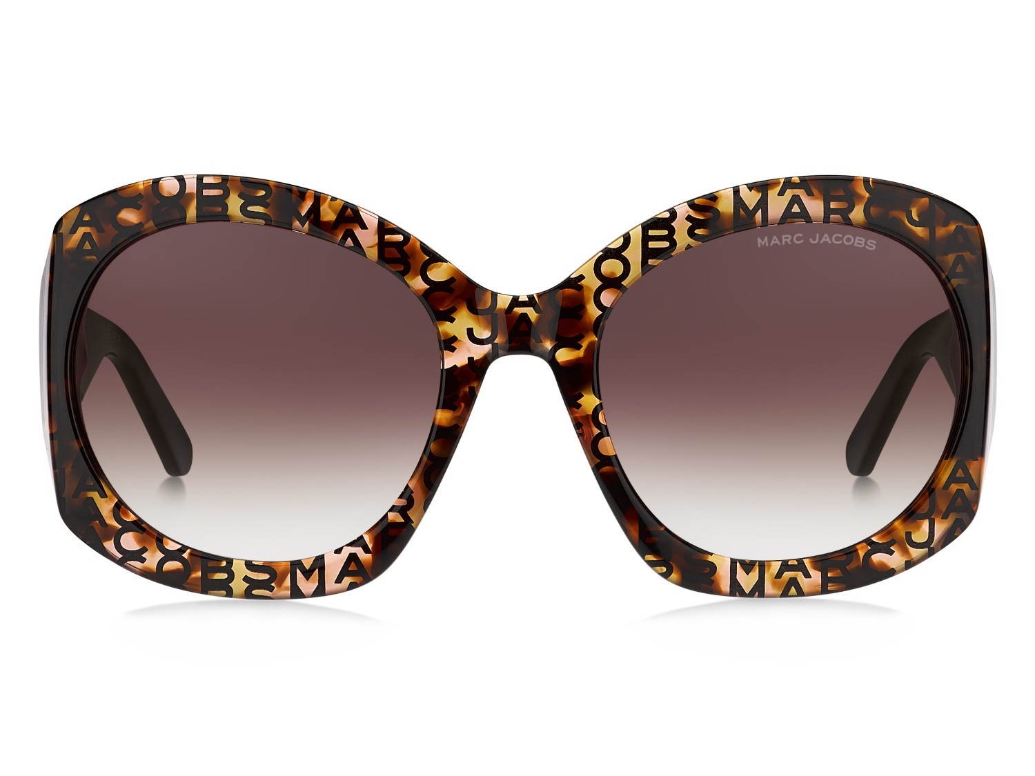 Sonnenbrillen Marc Jacobs 722/S 206954 (305 HA) farbe brown pattern form schmetterling gläser brown shaded
